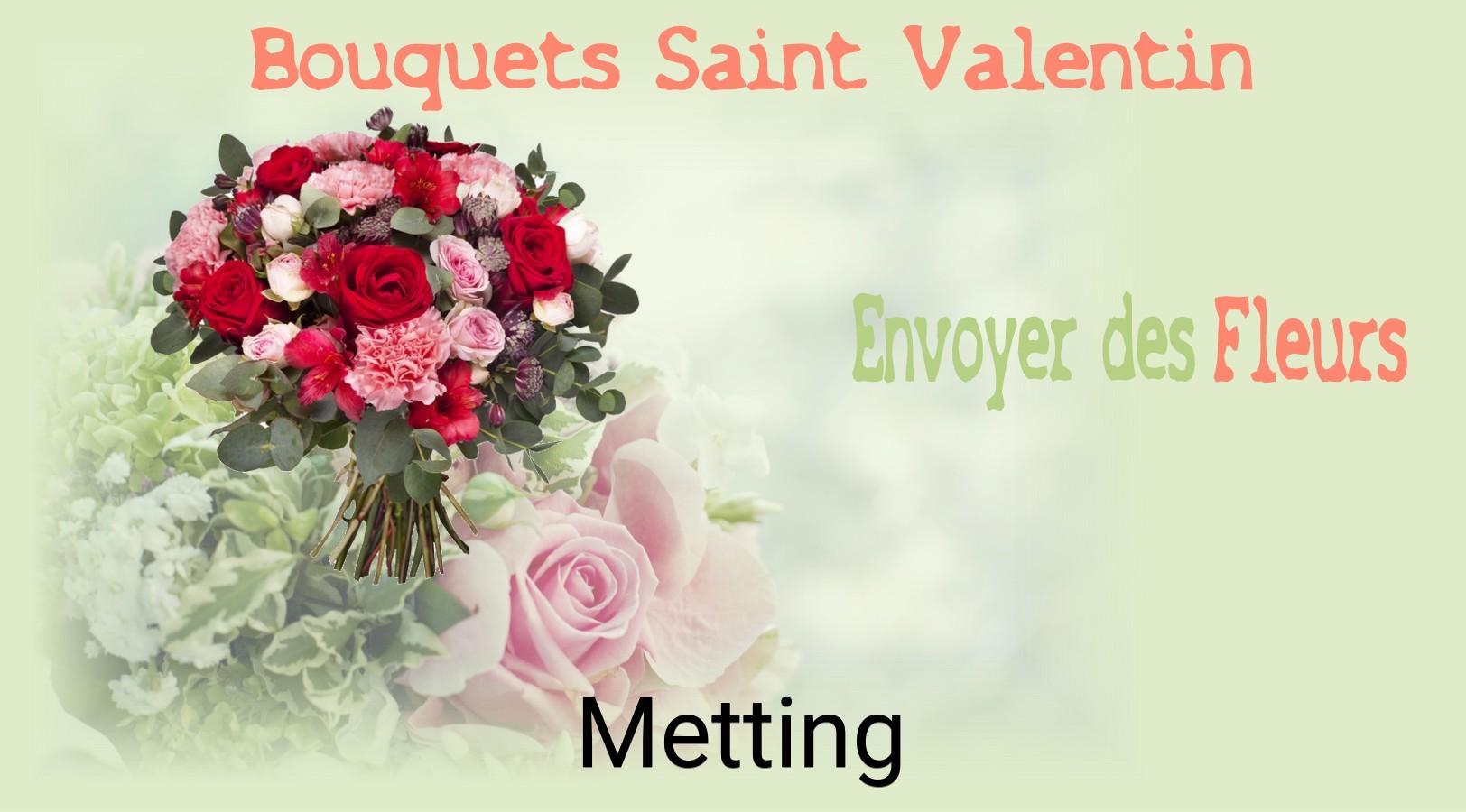 Roses de Saint-Valentin livrées à Metting